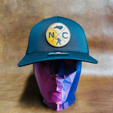 Bigfoot Leather Patch Hat | Bigfoot gift | Bigfoot Hat | Bigfoot is real | Gift for dad | Sasquatch hat