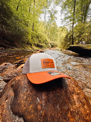 Pew Pew Leather Patch Hat / Tactical Trucker Cap for Gun Enthusiasts / Laser Engraved / Free Shipping