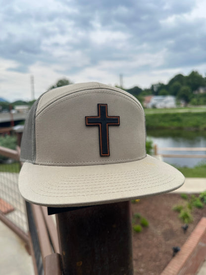 Dad Life Leather Patch Hat