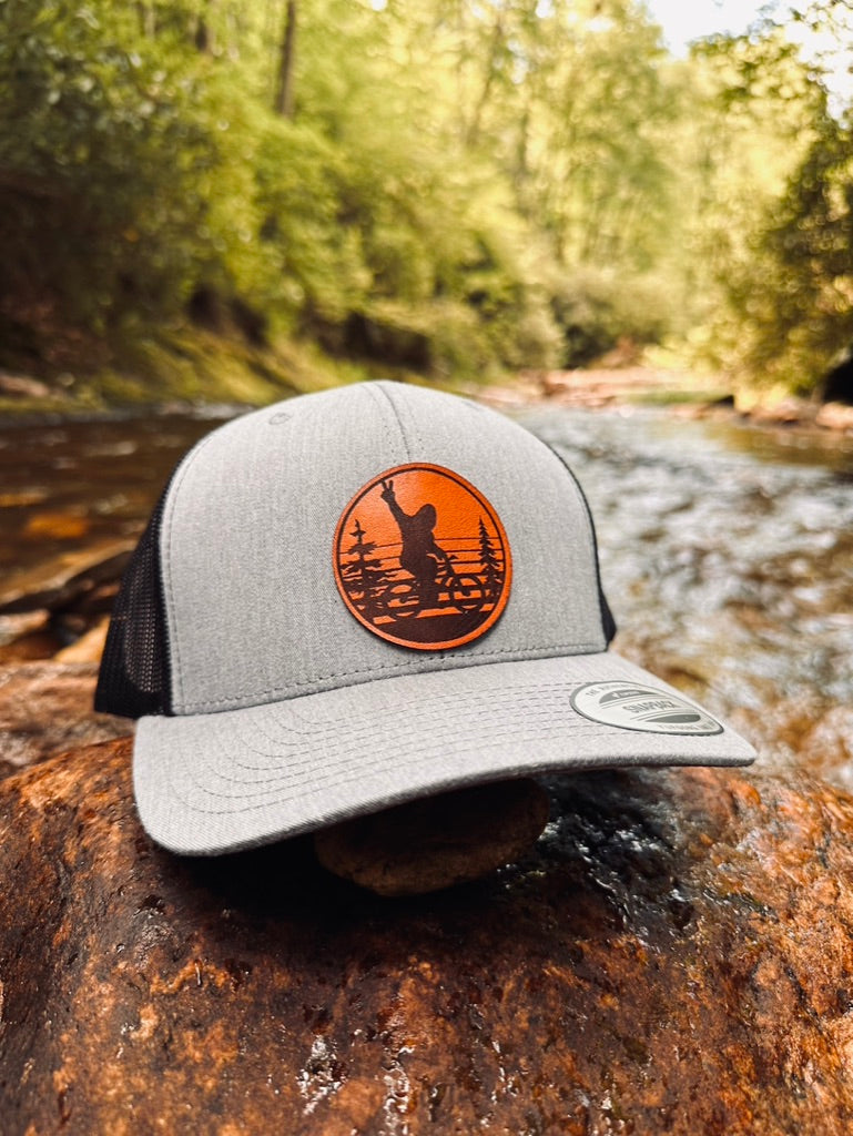 Bigfoot Peace Sign Mountain Bike