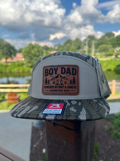 Dad Life Leather Patch Hat