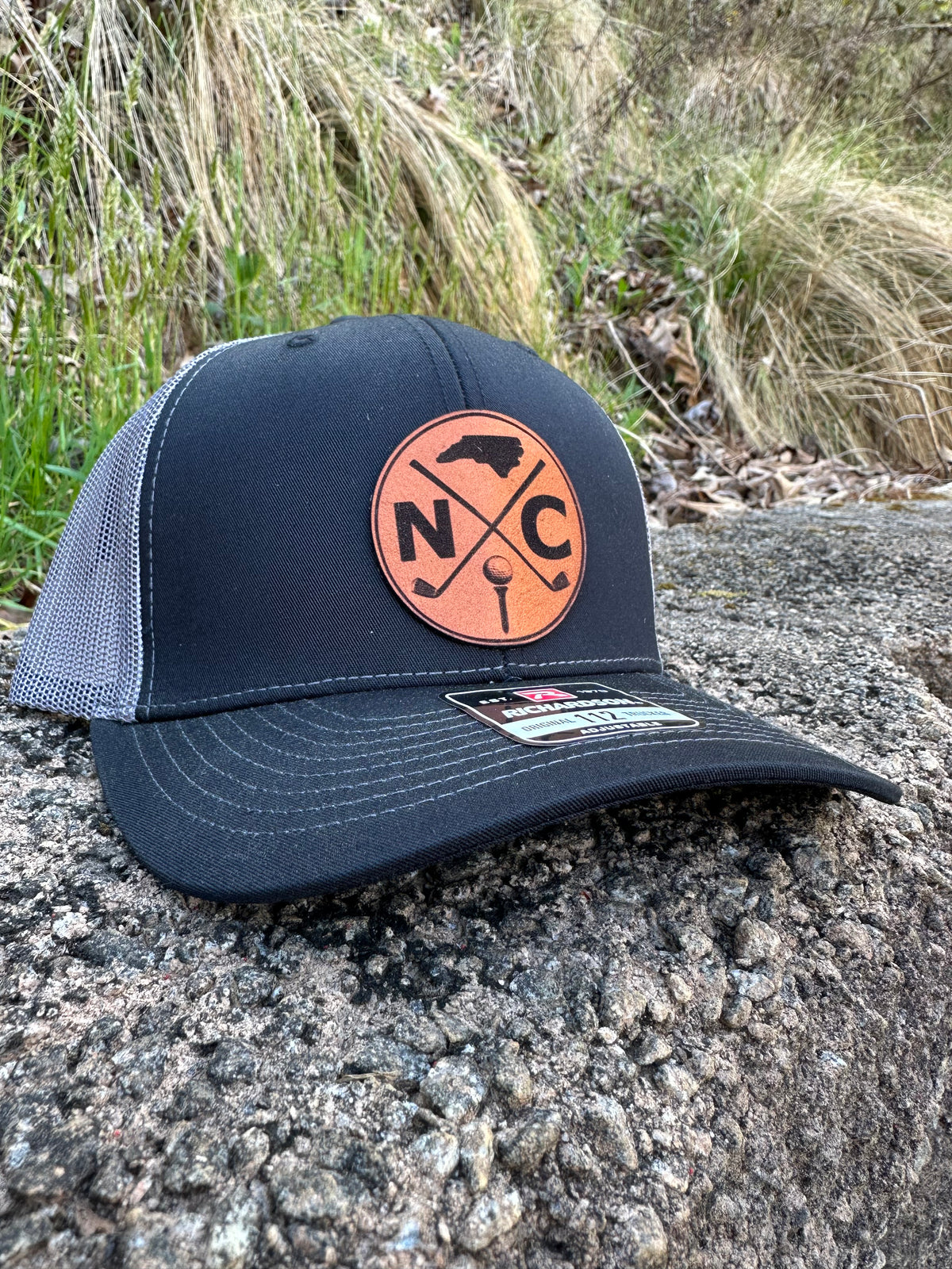 Dad Life Leather Patch Hat