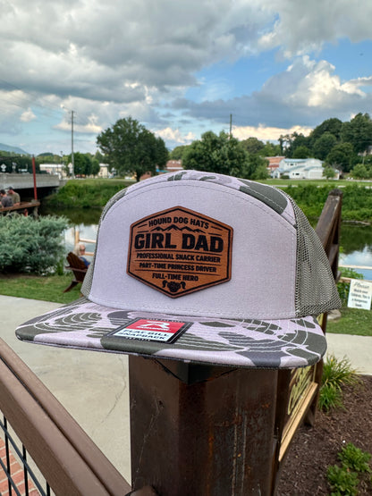 Dad Life Leather Patch Hat