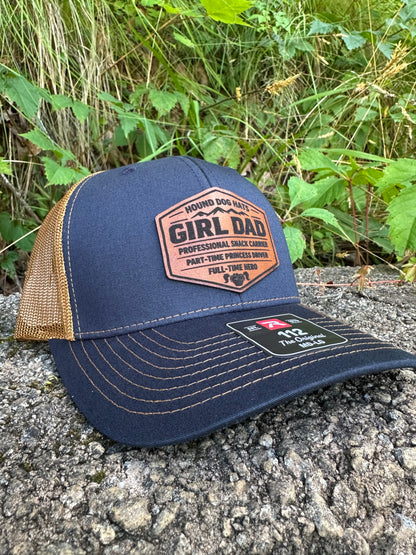Dad Life Leather Patch Hat