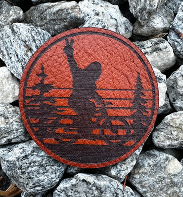 Bigfoot Peace Sign Mountain Bike