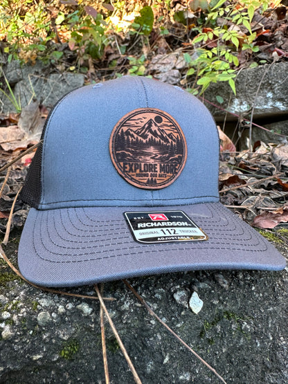 Explore More Leather Patch Hat