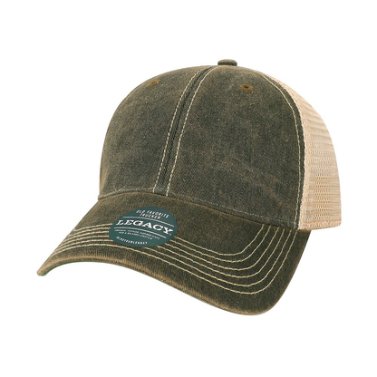 Mountain Bike Leather Patch Hat – Choose Your Hat Style
